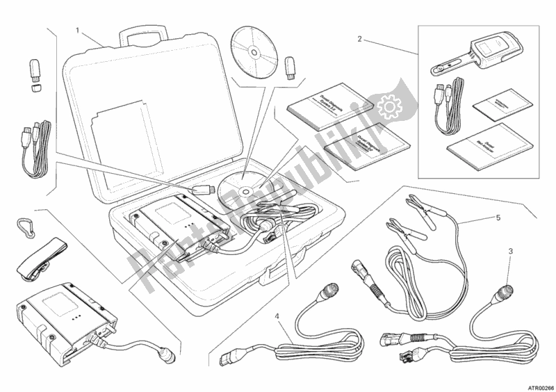 Tutte le parti per il Controllare I Dds Dello Strumento del Ducati Diavel Carbon USA 1200 2012
